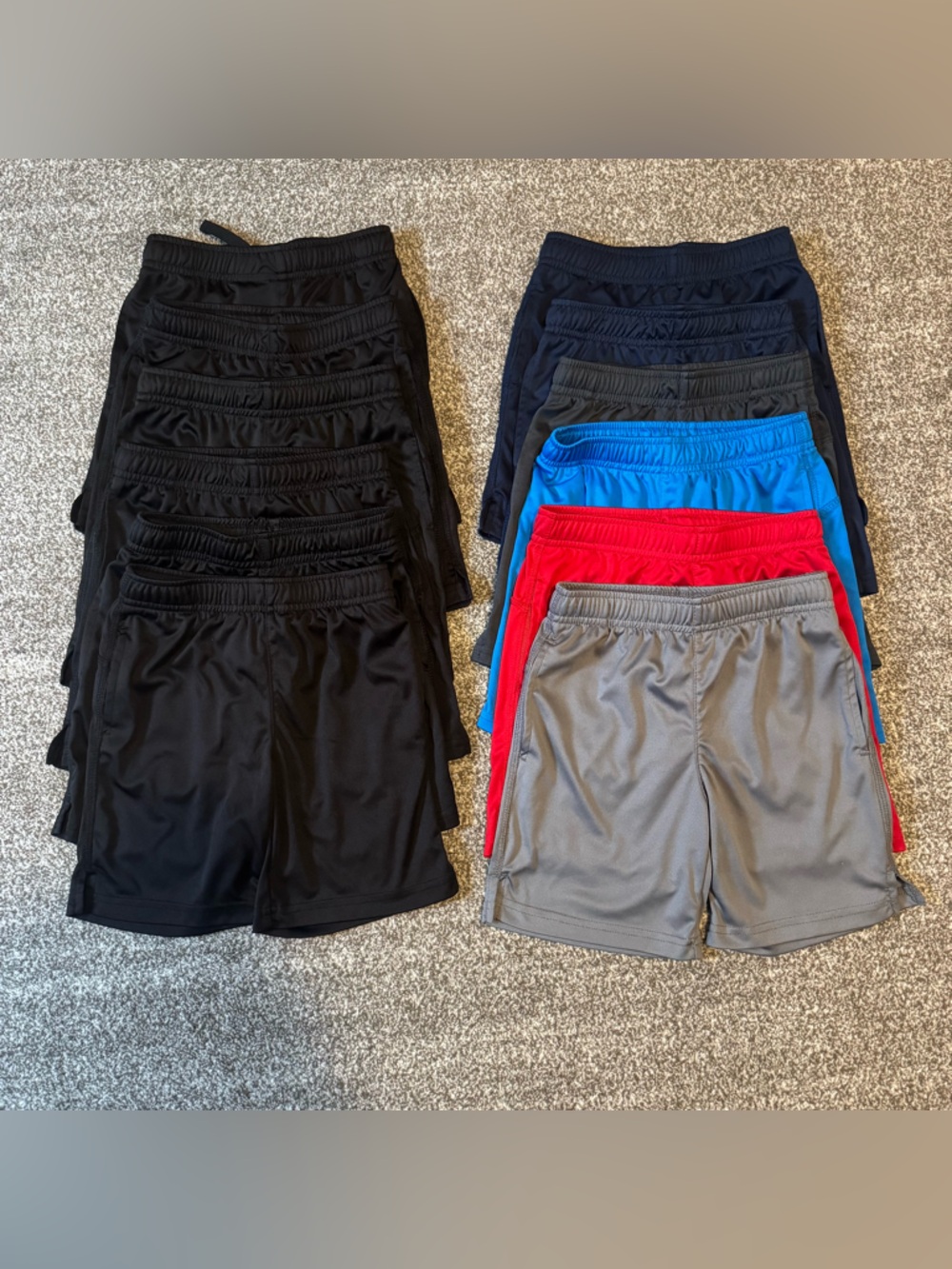 Lot of 12 Boys Athletic Works Shorts